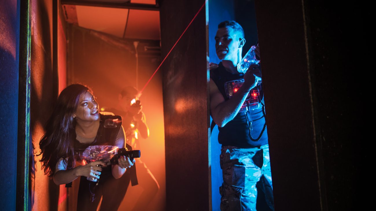 Laser Game en équipe pour team building corporate dans le Jura